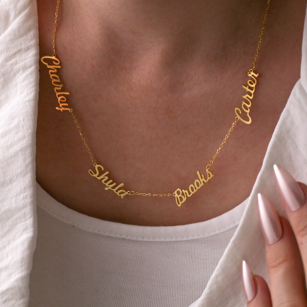 MULTI NAME NECKLACE